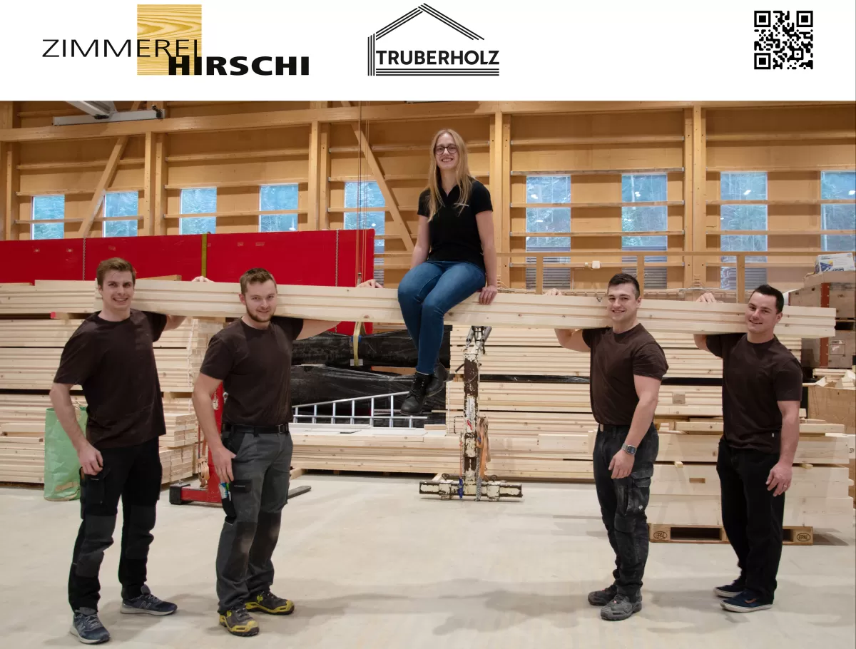 Wir sind stolz darauf, unseren Mitarbeitenden zu ihren erfolgreichen Abschlüssen zu gratulieren! Ihre harte Arbeit, ihr Engagement und ihre Leidenschaft für den Holzbau haben sich ausgezahlt.  Unsere Absolvent:innen im Überblick:  ✔ Adrian Burkhalter – Holzbau-Polier mit eidg. FA ✔ Patrick Fankhauser – Holzbau-Vorarbeiter mit eidg. FA ✔ Agnes Zemp – Dipl. Technikerin HF Bauplanung ✔ Janik Lauber – Holzbau-Vorarbeiter mit eidg. FA ✔ Bruno Wüthrich – Holzbau-Vorarbeiter mit eidg. FA  Diese Erfolge sind nicht