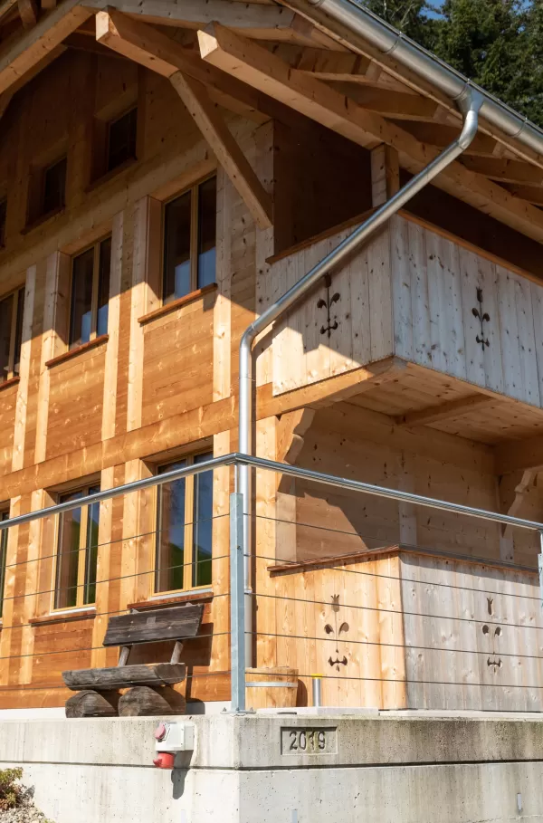 Abbruch und Wiederaufbau Stöckli in Signau