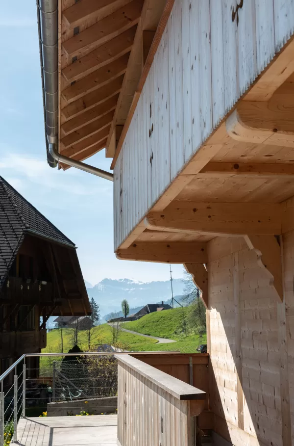 Abbruch und Wiederaufbau Stöckli in Signau