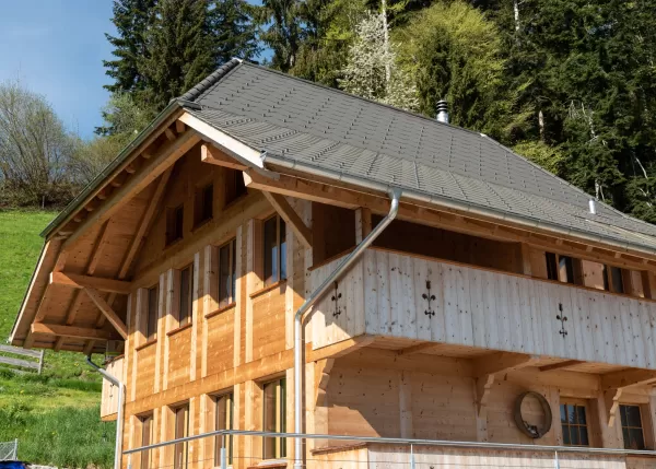 Abbruch und Wiederaufbau Stöckli in Signau